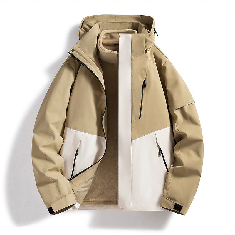 Daisy Green | Three-in-One Waterproof Hooded Jacket