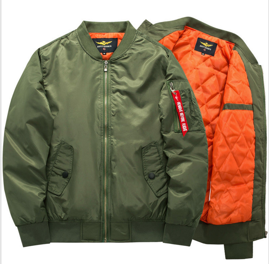 George Hartley | Navy Mens Jacket With Stand Collar