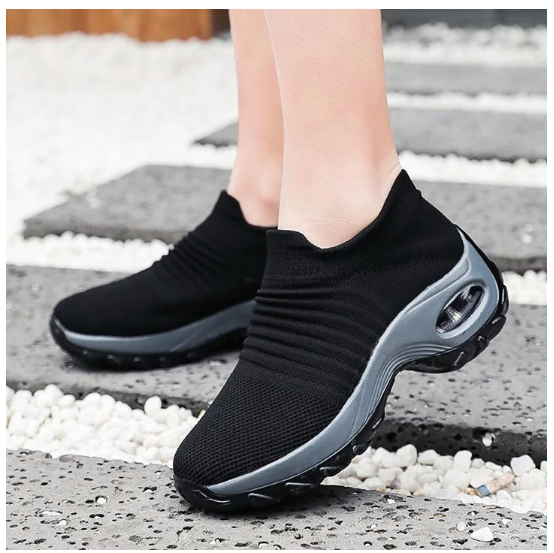 Florence Radnor | Chunky Knit Sock Sneakers For Women