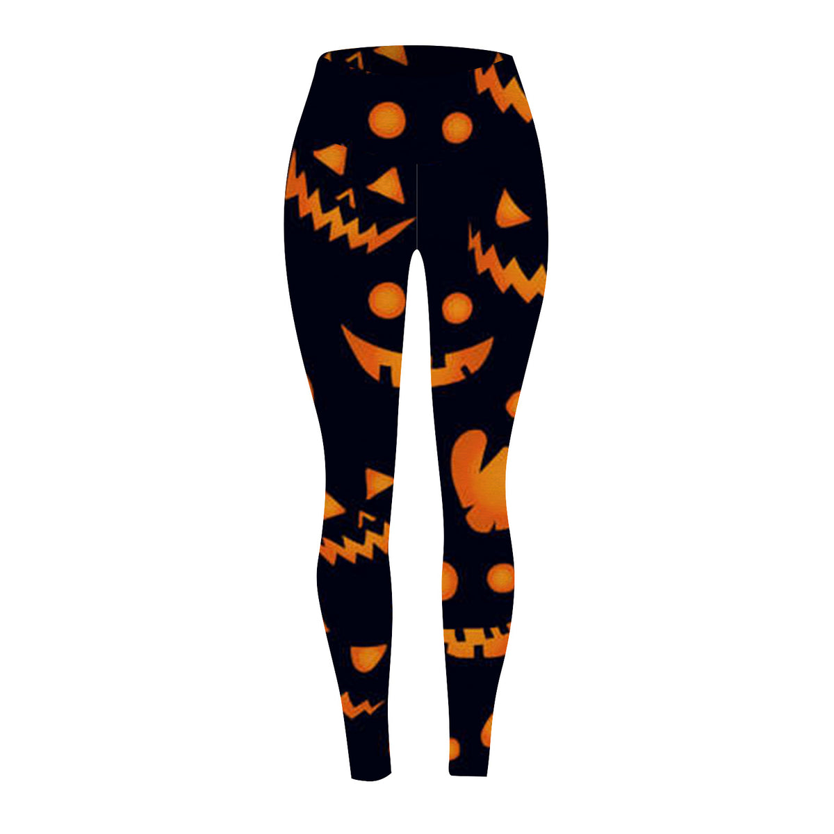 Marnie Ellacott | Pumpkin Print Leggings For Halloween