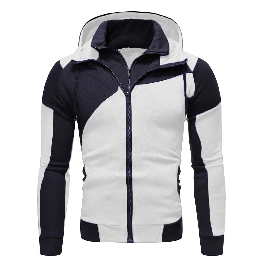 Rhys Hartwell | Colour-Block Zip-Up Hoodie