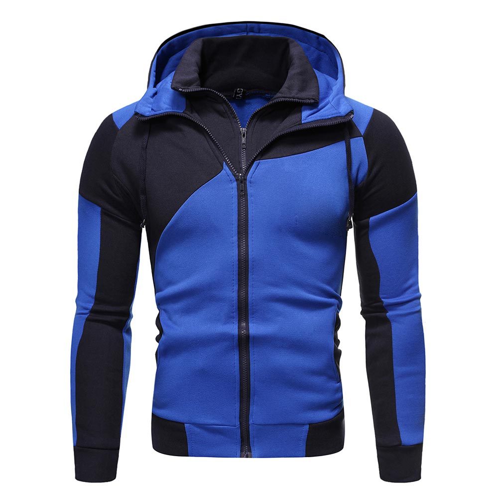 Rhys Hartwell | Colour-Block Zip-Up Hoodie