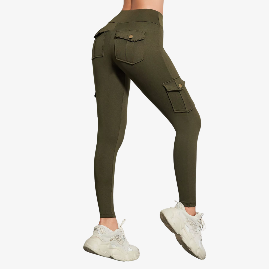 Daisy Fenshaw | Cargo Pocket Slim-Fit Leggings