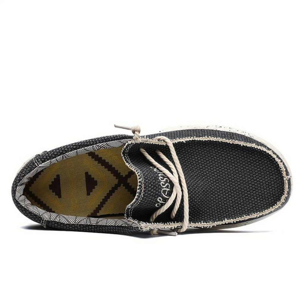 Duncan Prescott | Slip-On Canvas Loafers for Men