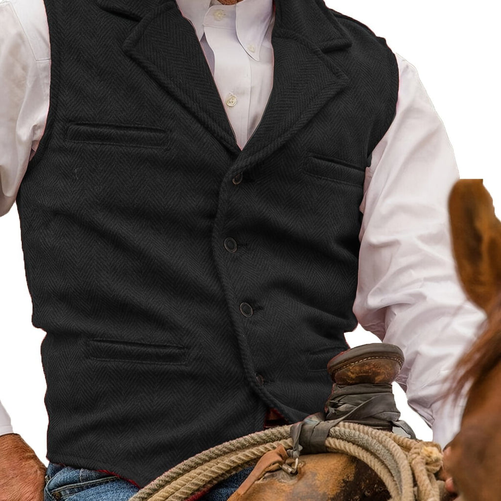 Percy Fairweather | Heritage Herringbone Vest