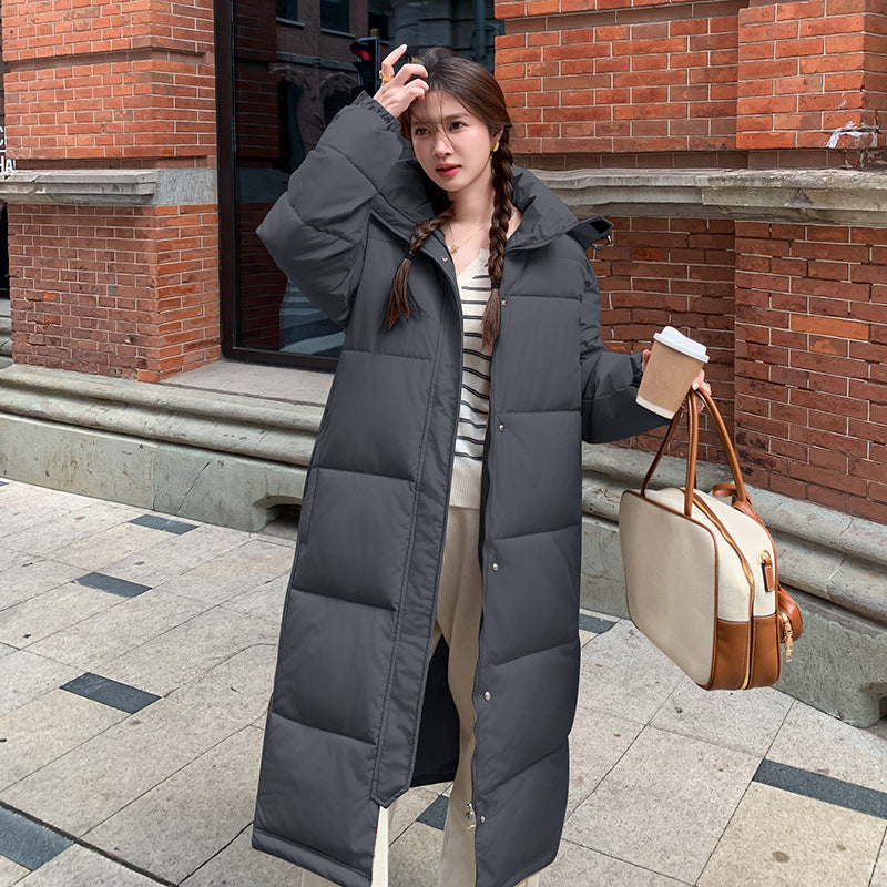 Eleanor Green | Oversized Longline Puffer Coat