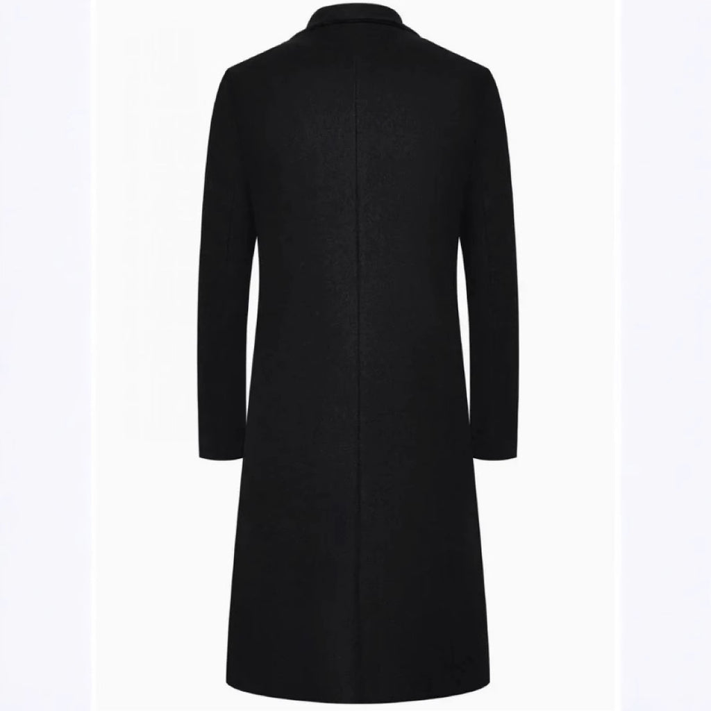 Henry Sutton | Slim-Fit Longline Trench Coat For Men