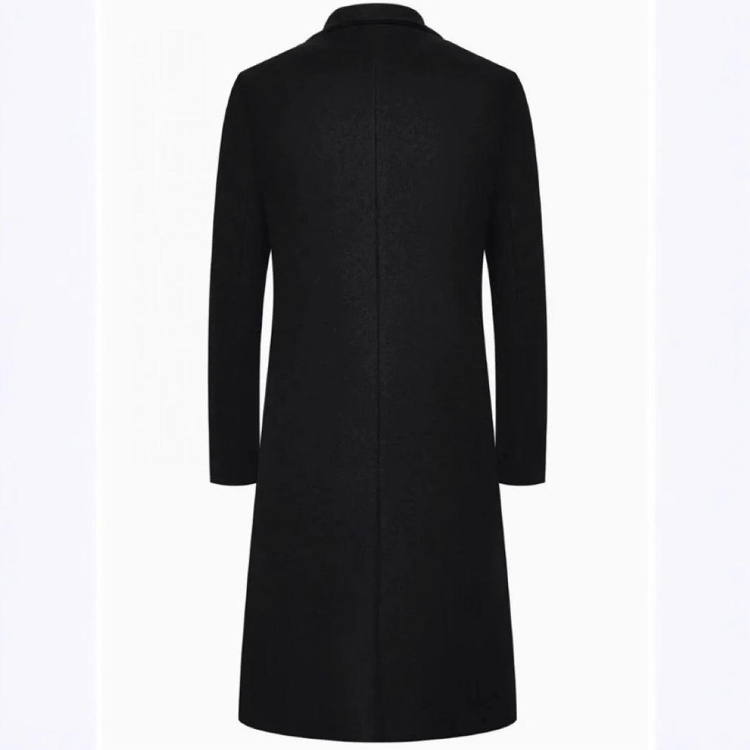 Henry Sutton | Slim-Fit Longline Trench Coat For Men