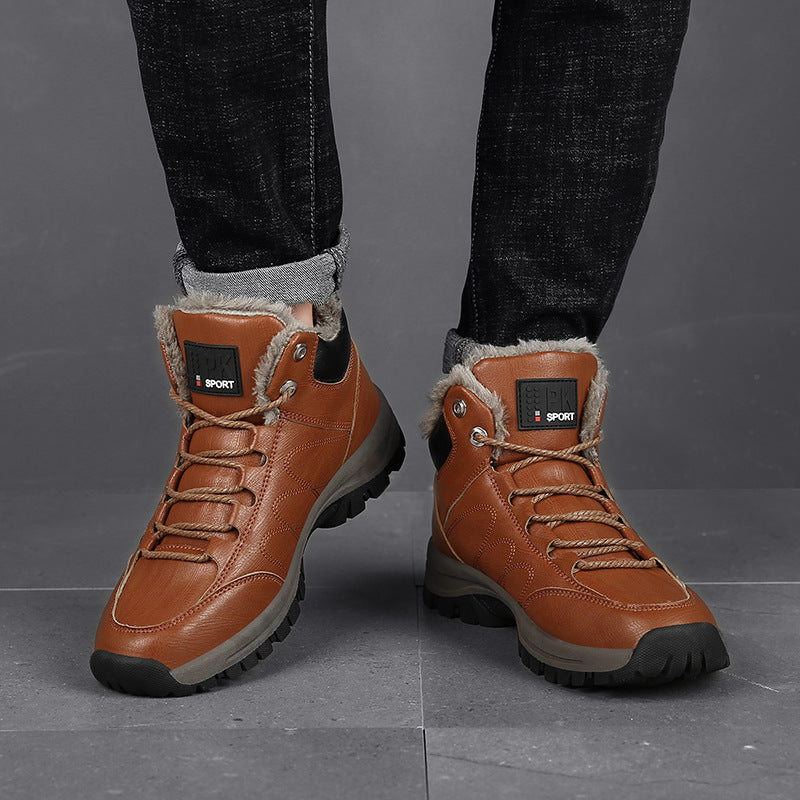Rowan Griffiths | Warm Leather Winter Boots For Men