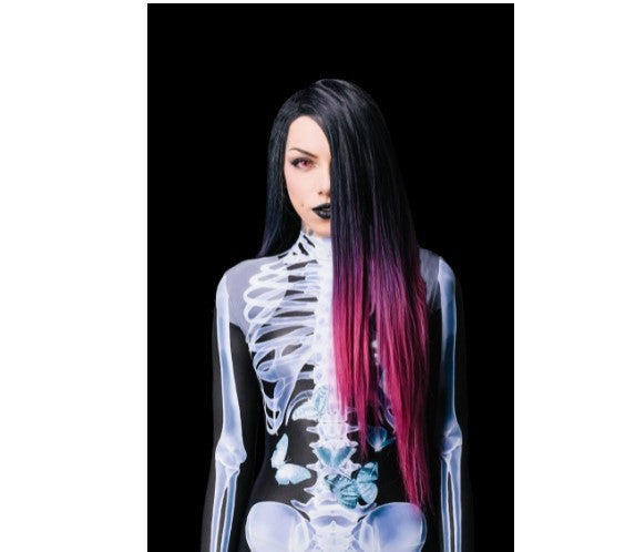 Edmund Thorpe | Skeleton Print Catsuit Halloween Costume For Men