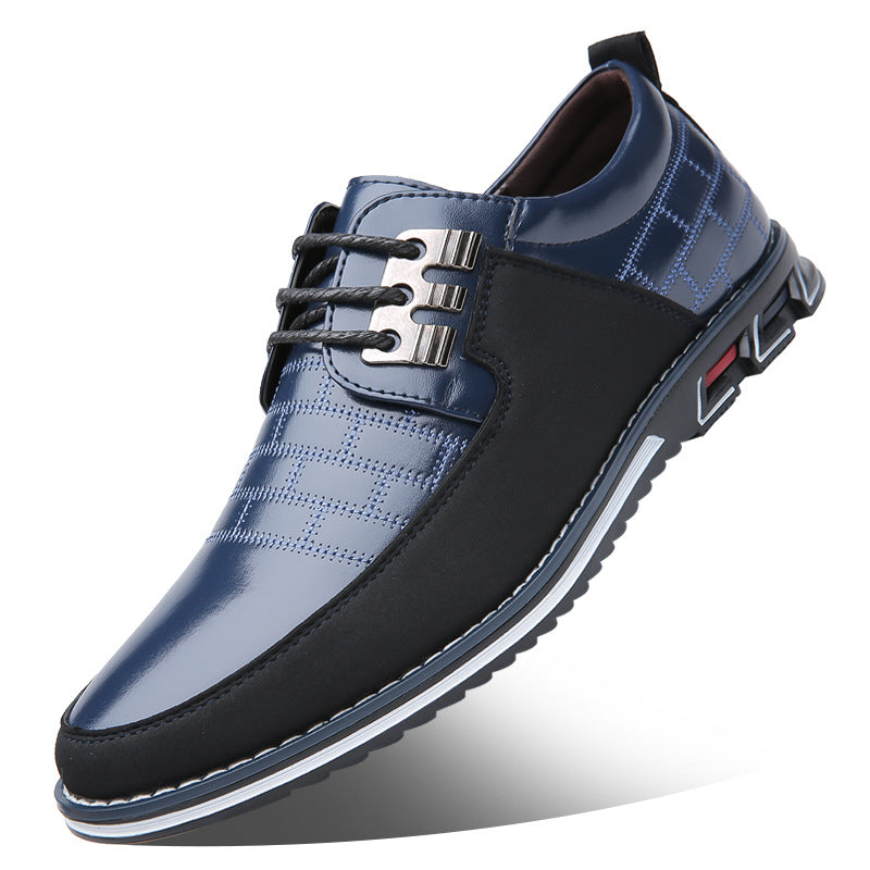 Rhys Bannerman | Leather Colour-Block Loafers For Men