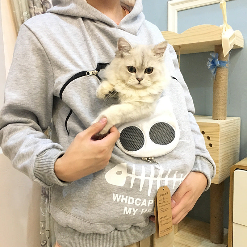 Phoebe Lockhart | Cat Pocket Hoodie for Women