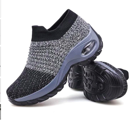 Florence Radnor | Chunky Knit Sock Sneakers For Women