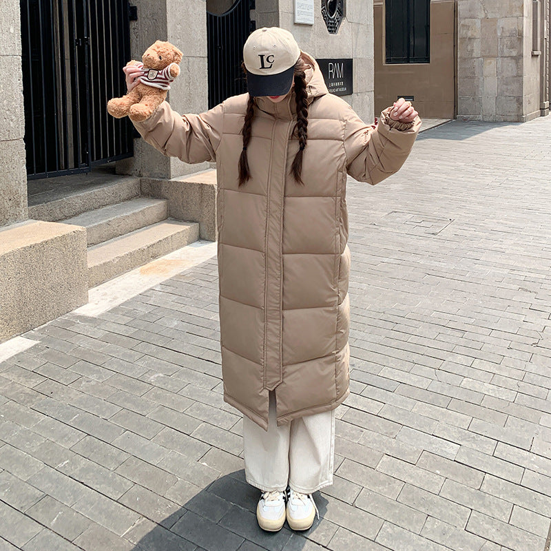 Eleanor Green | Oversized Longline Puffer Coat