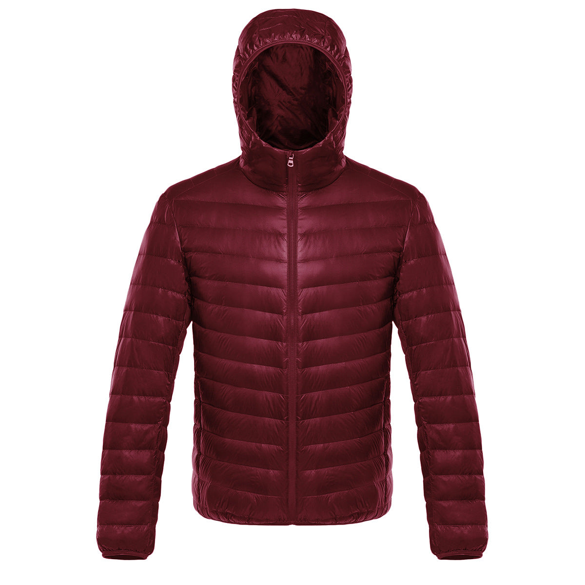 Nathaniel Ashwood | Quilted Olive Mens Jacket With Hood