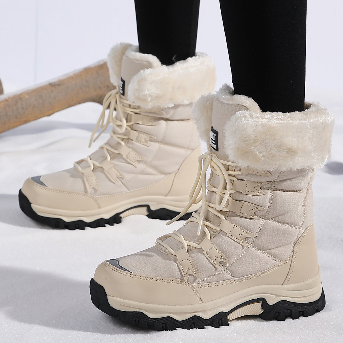 Charlotte Taylor | Waterproof Fleece-Lined Snow Boots