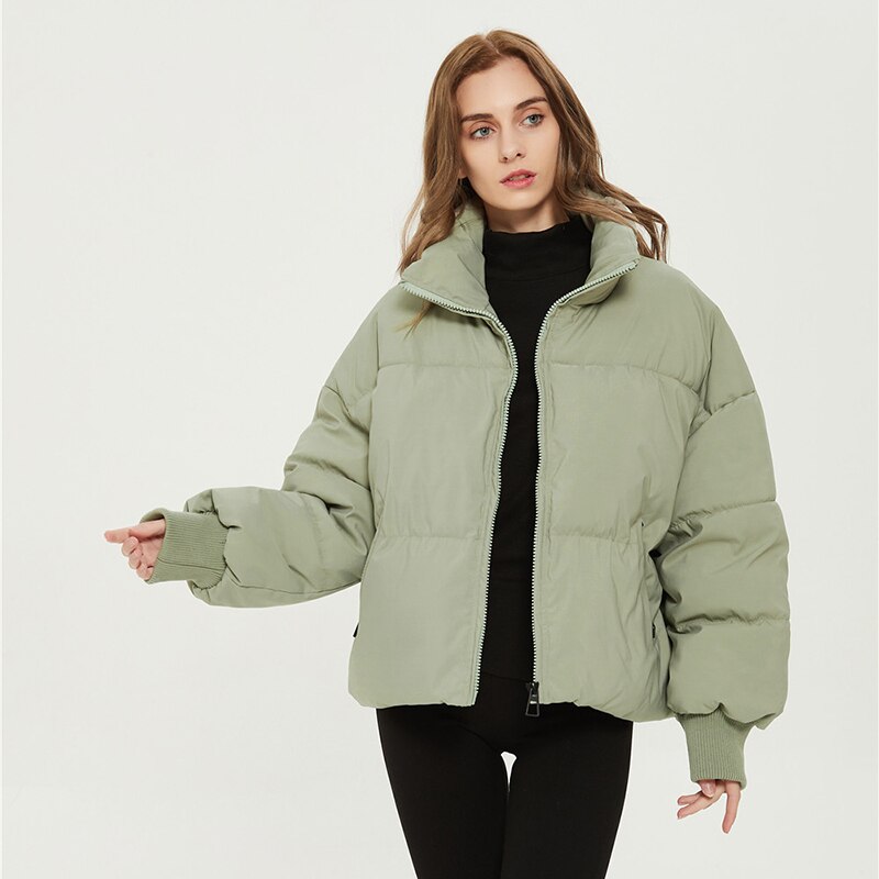 Naomi Sheppard | Oversized Puffer Jacket in Sage Green