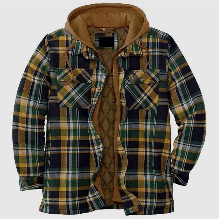 Oscar Marchmont | Quilted Flannel Mens Jacket