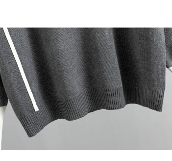 Freya Turner | Colour-Block Knitted Two-Piece Set