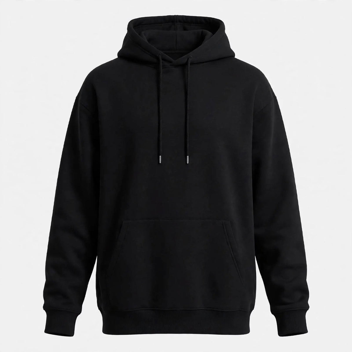 Henry Colton | Oversized Black Hoodie for Men