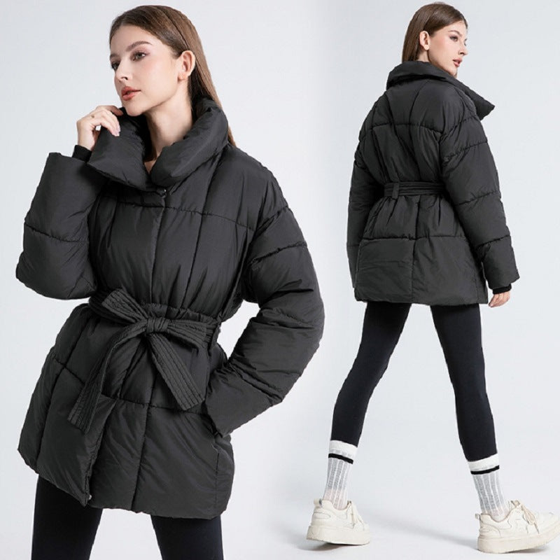 Josephine Marlowe | Belted Puffer Jacket for Women