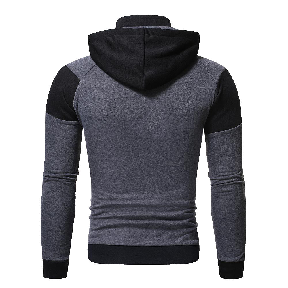 Rhys Hartwell | Colour-Block Zip-Up Hoodie