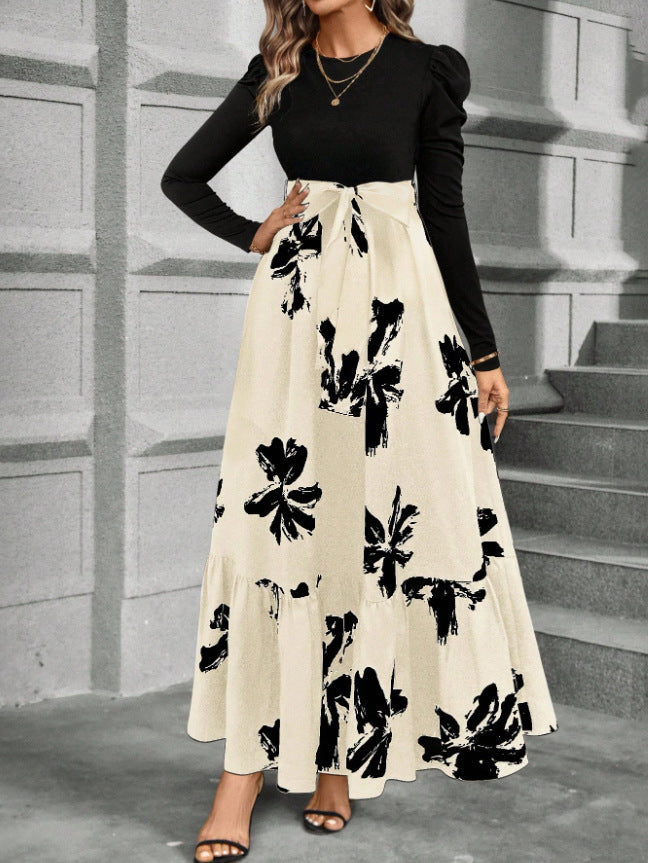 Juliet Kestrel | Floral Wrap Maxi Dress