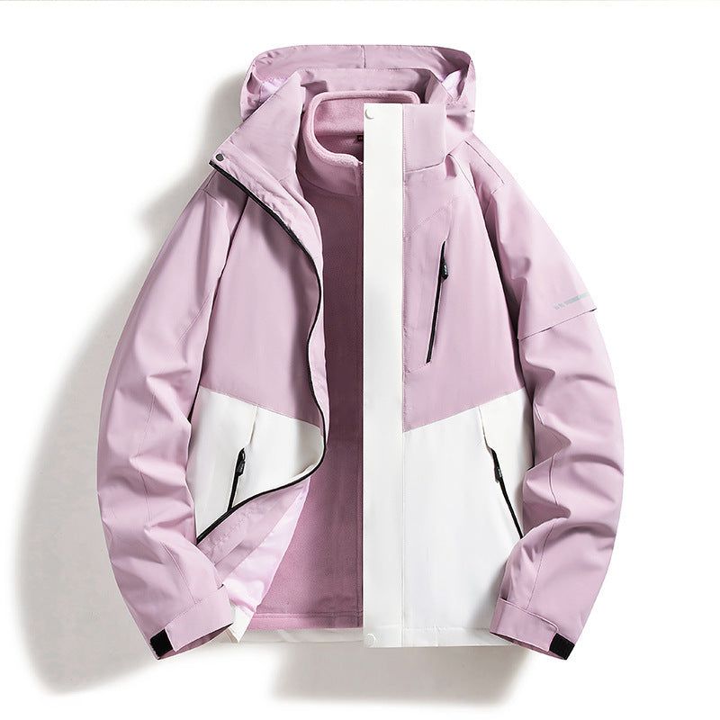 Daisy Green | Three-in-One Waterproof Hooded Jacket