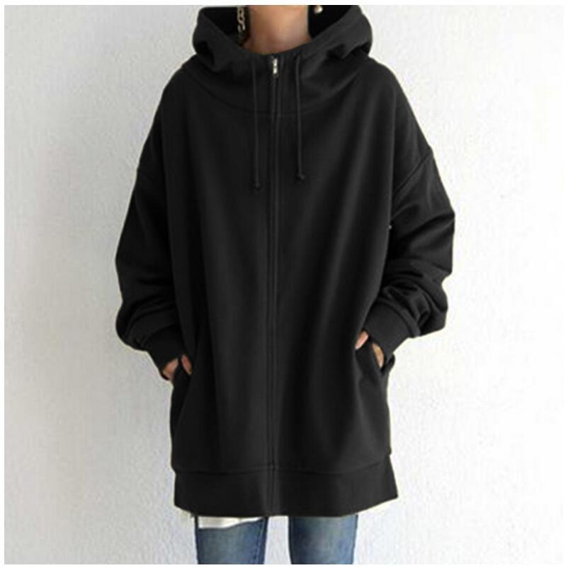 Marigold Hartley | Longline Zip-Up Hoodie