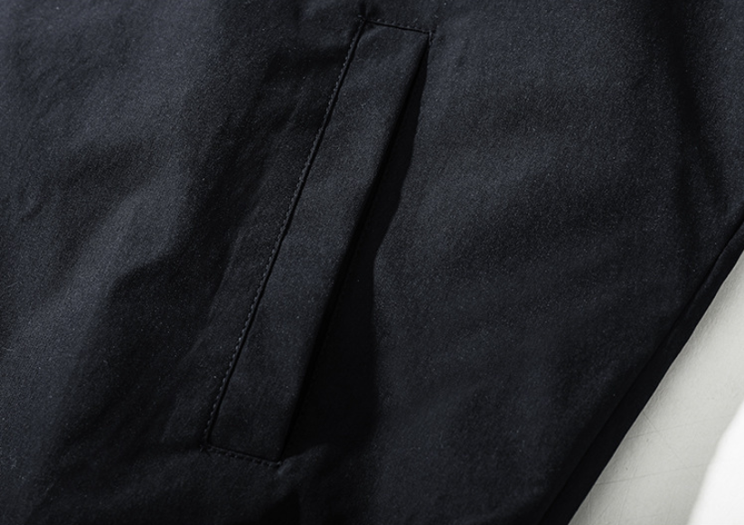 Callum Fenton | Colour-Block Mens Jacket With Zip-Up Front
