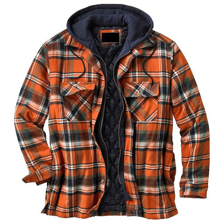 Oscar Marchmont | Quilted Flannel Mens Jacket