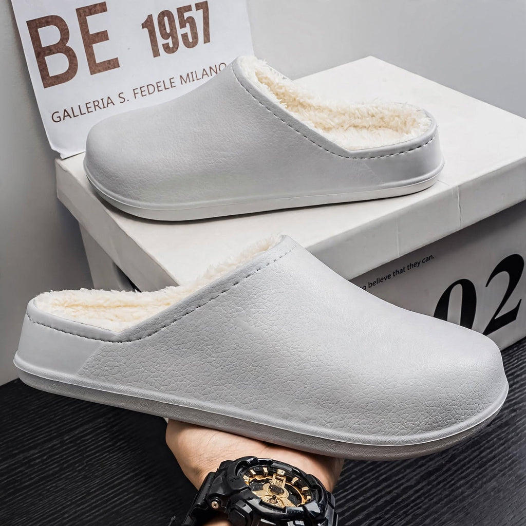 Ellis Thornbury | Fleece-Lined Slippers With Waterproof Sole