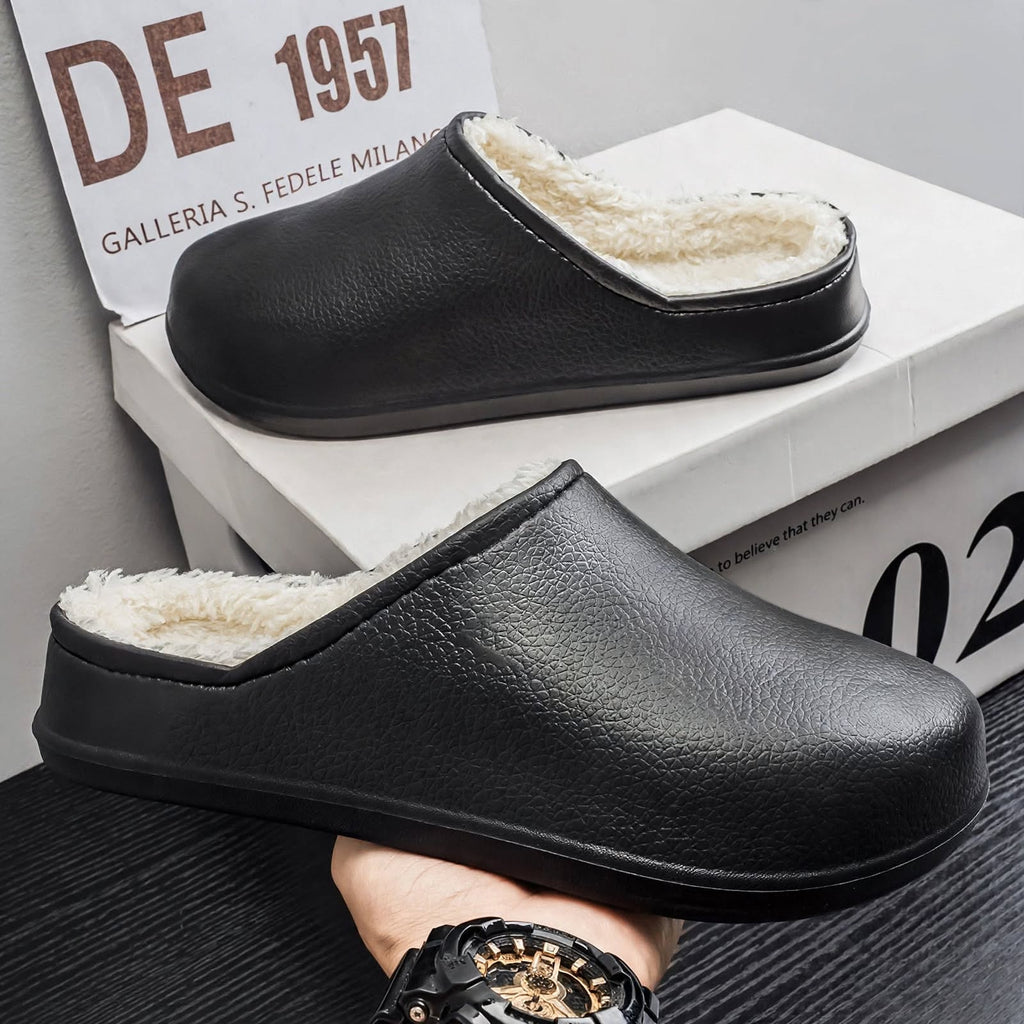 Ellis Thornbury | Fleece-Lined Slippers With Waterproof Sole