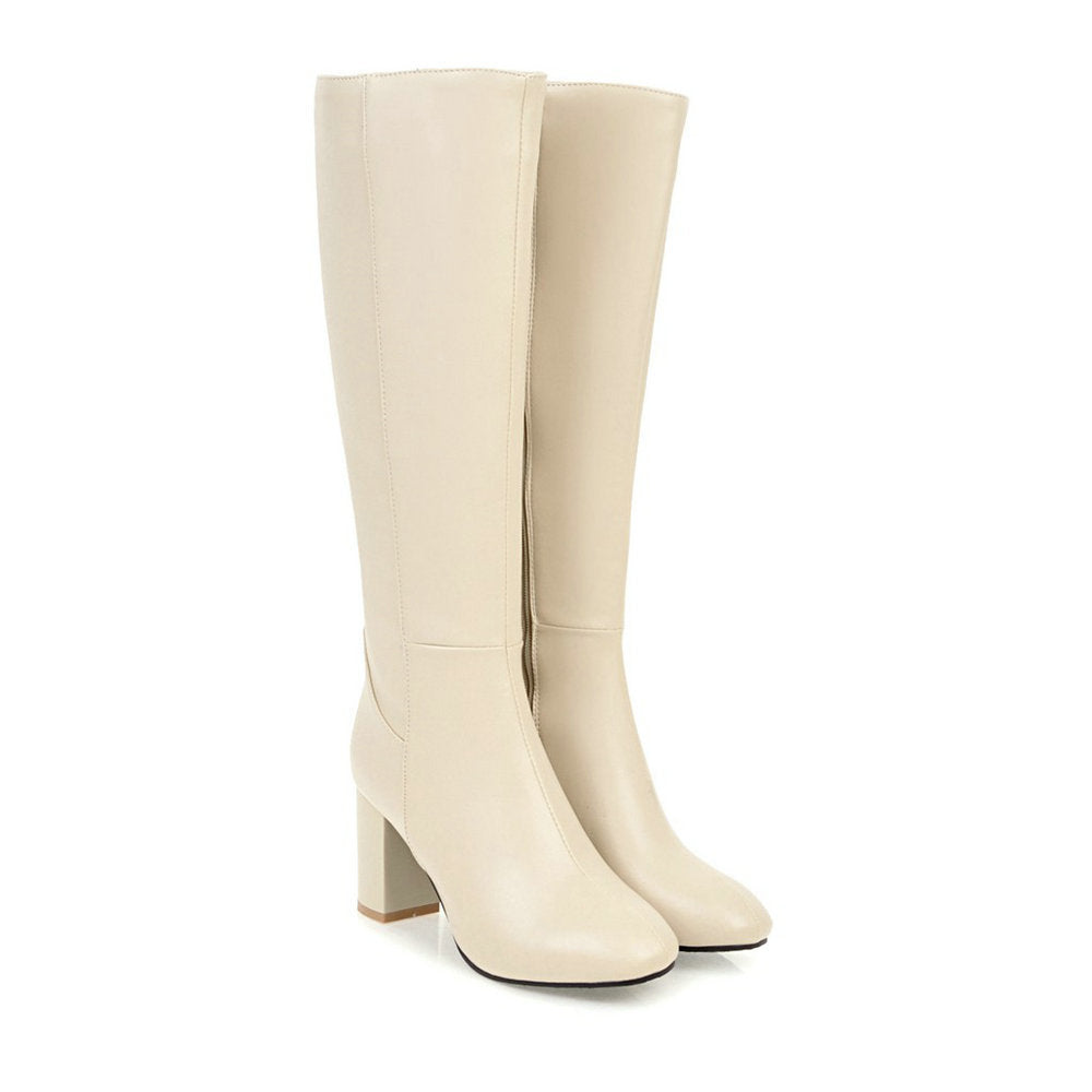 Bridget Calloway | Knee-High Boots With Block Heel