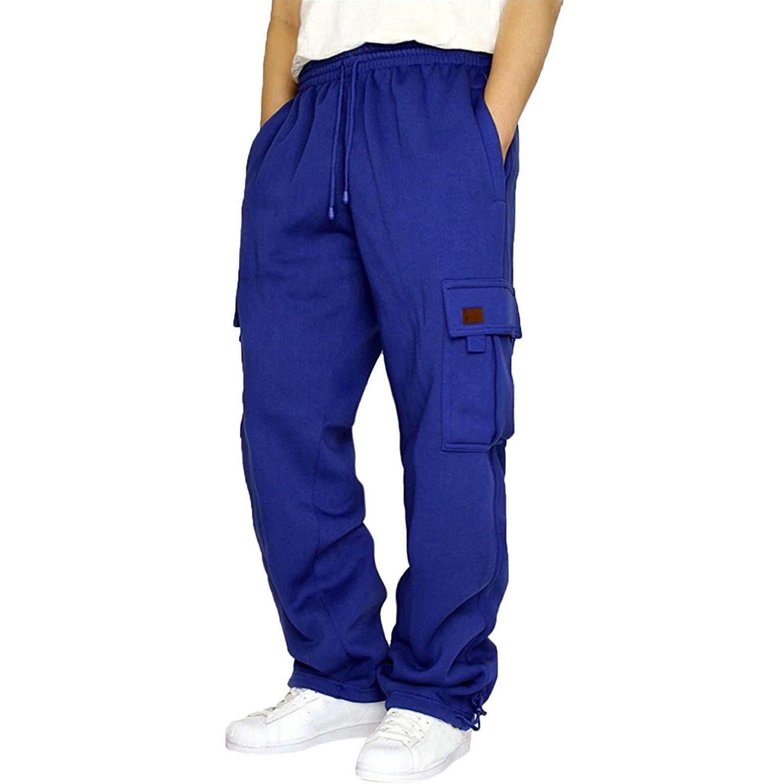 Nathaniel Hughes | Loose Fit Cargo Trousers For Men
