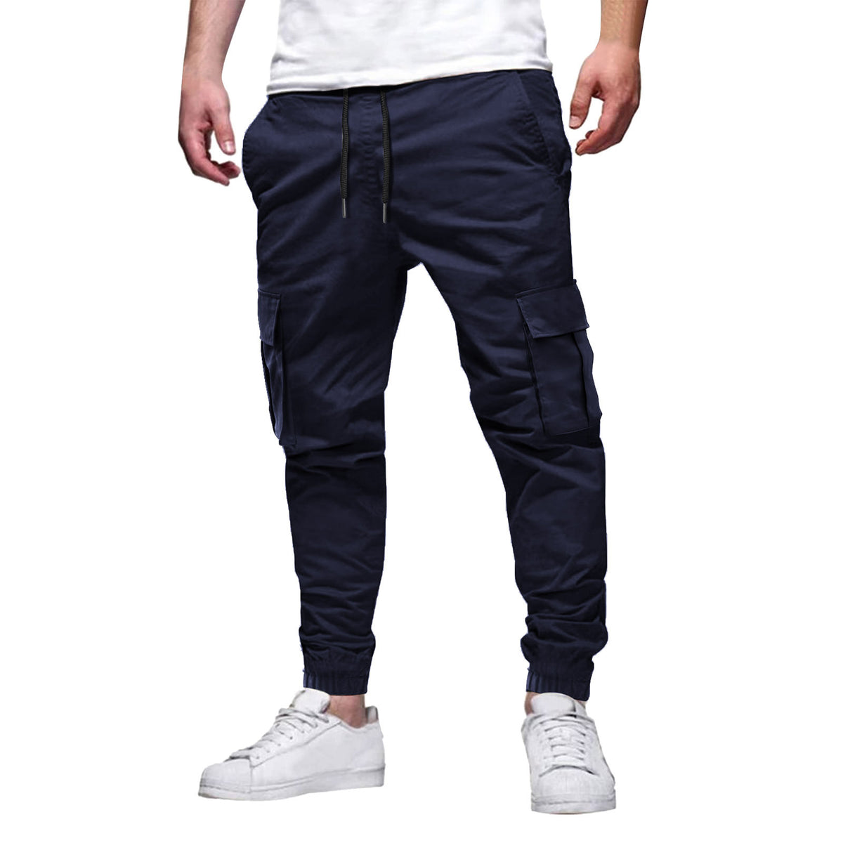 Miles Calloway | Cotton Cargo Jogger Trousers