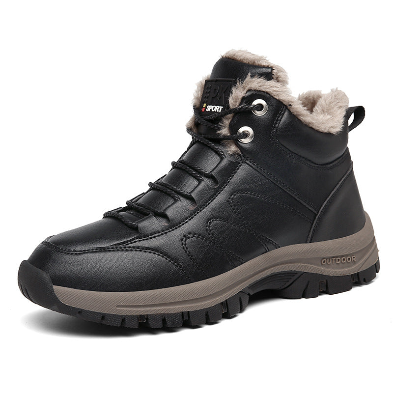 Rowan Griffiths | Warm Leather Winter Boots For Men