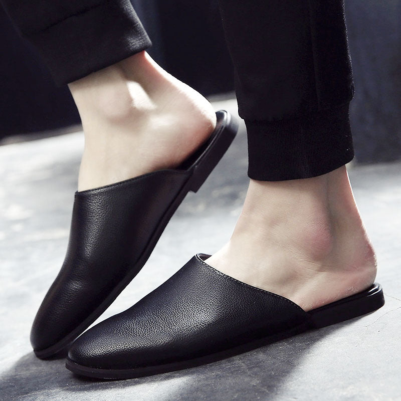 Nigel Prescott | Sleek Leather Slippers for Men