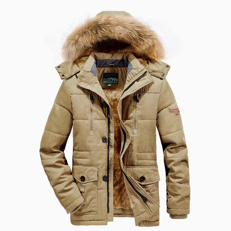 Graham Ashwood | Hooded Fleece-Lined Mens Coat