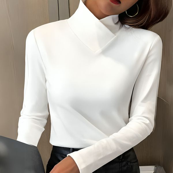 Aisling Lockhart | Sculpted Soft-Touch Turtleneck