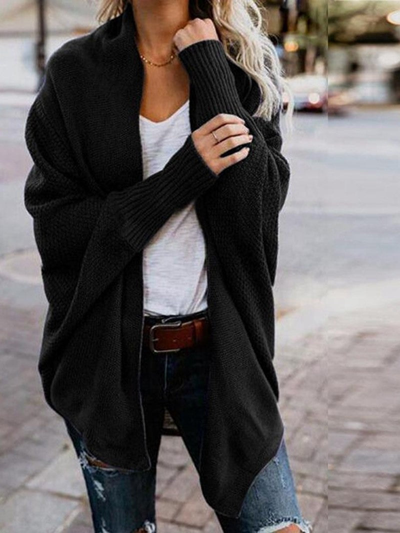 Vivienne Radley | Oversized Batwing Knitted Cardigan for Women