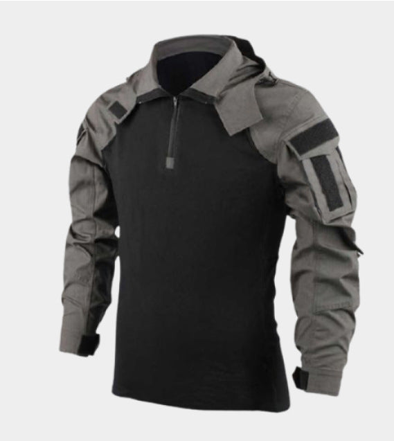 Graham Whitfield | Tactical Long Sleeve Duty Shirt With Hood