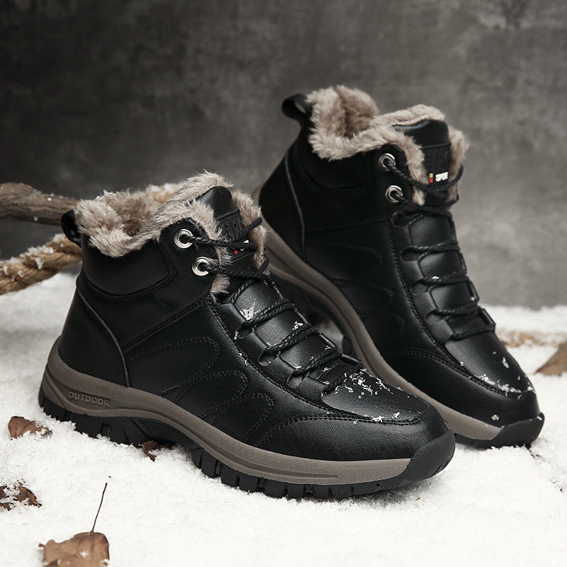 Rowan Griffiths | Warm Leather Winter Boots For Men