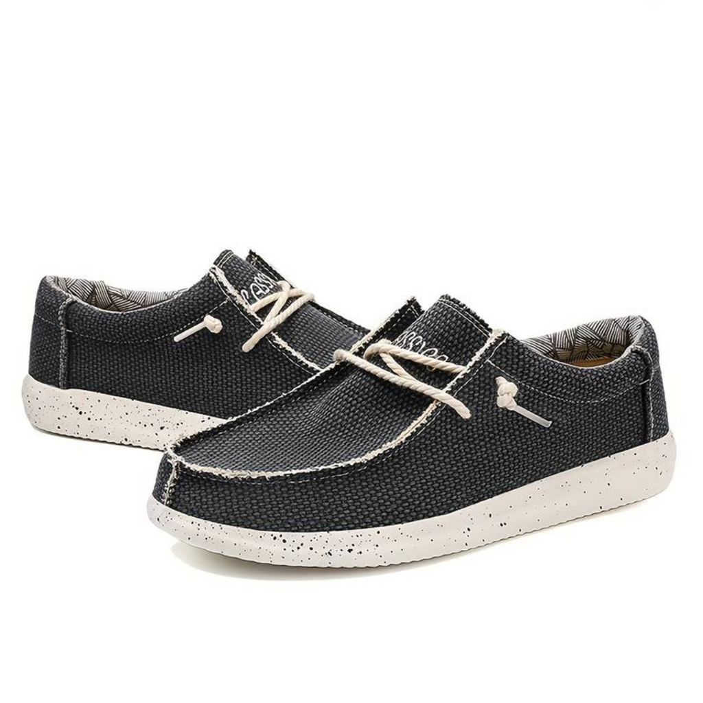 Duncan Prescott | Slip-On Canvas Loafers for Men