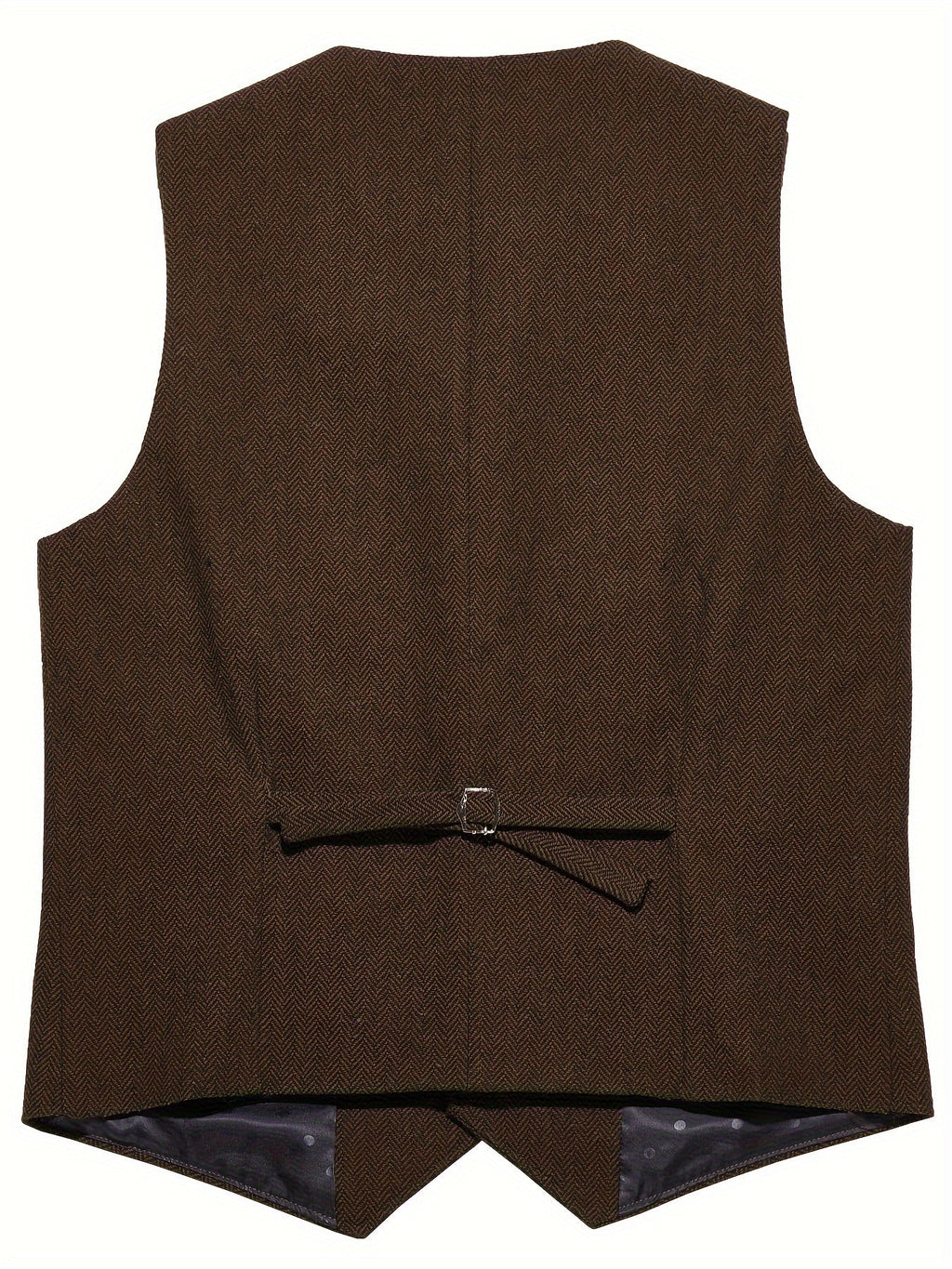 Tobias Sterling | Herringbone Wool Waistcoat for Men