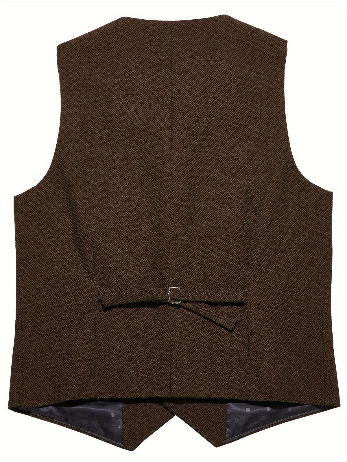 Tobias Sterling | Herringbone Wool Waistcoat for Men