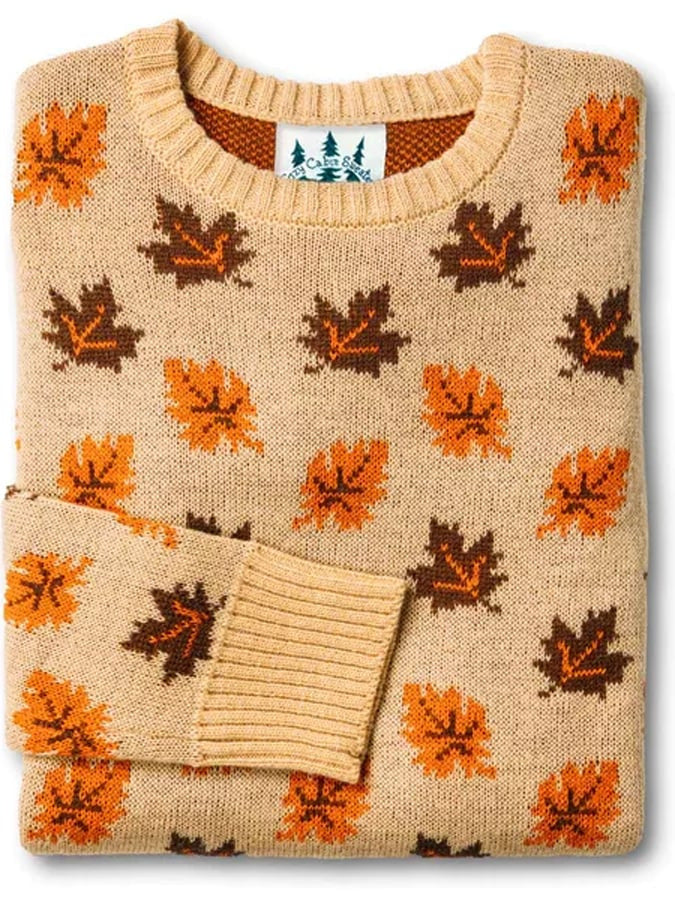 Isla Barrington | Fair Isle Sweater With Apple Print