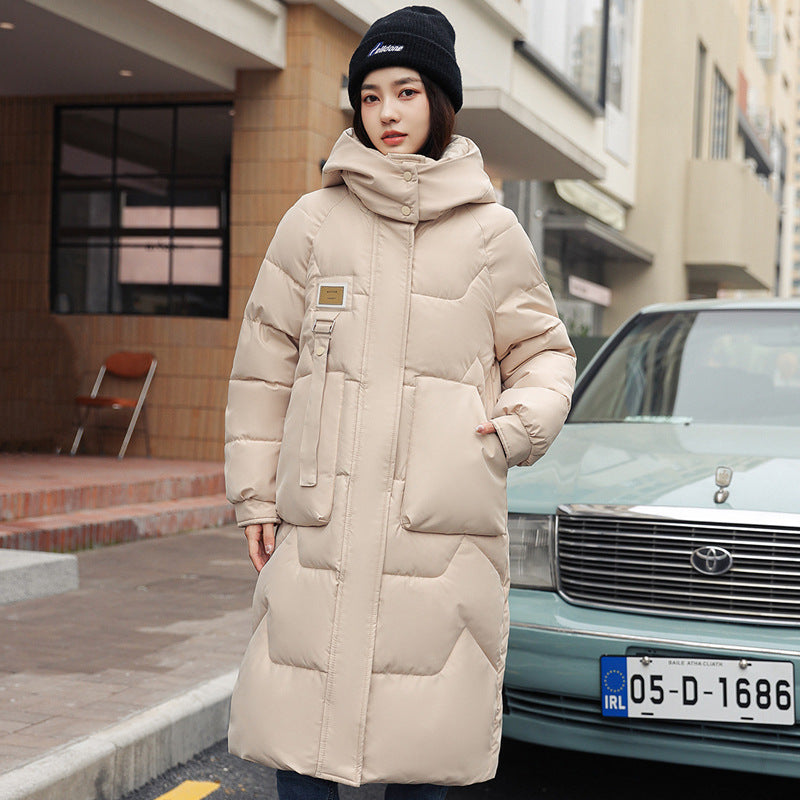 Georgina Wood | Longline Puffer Coat with Detachable Hood
