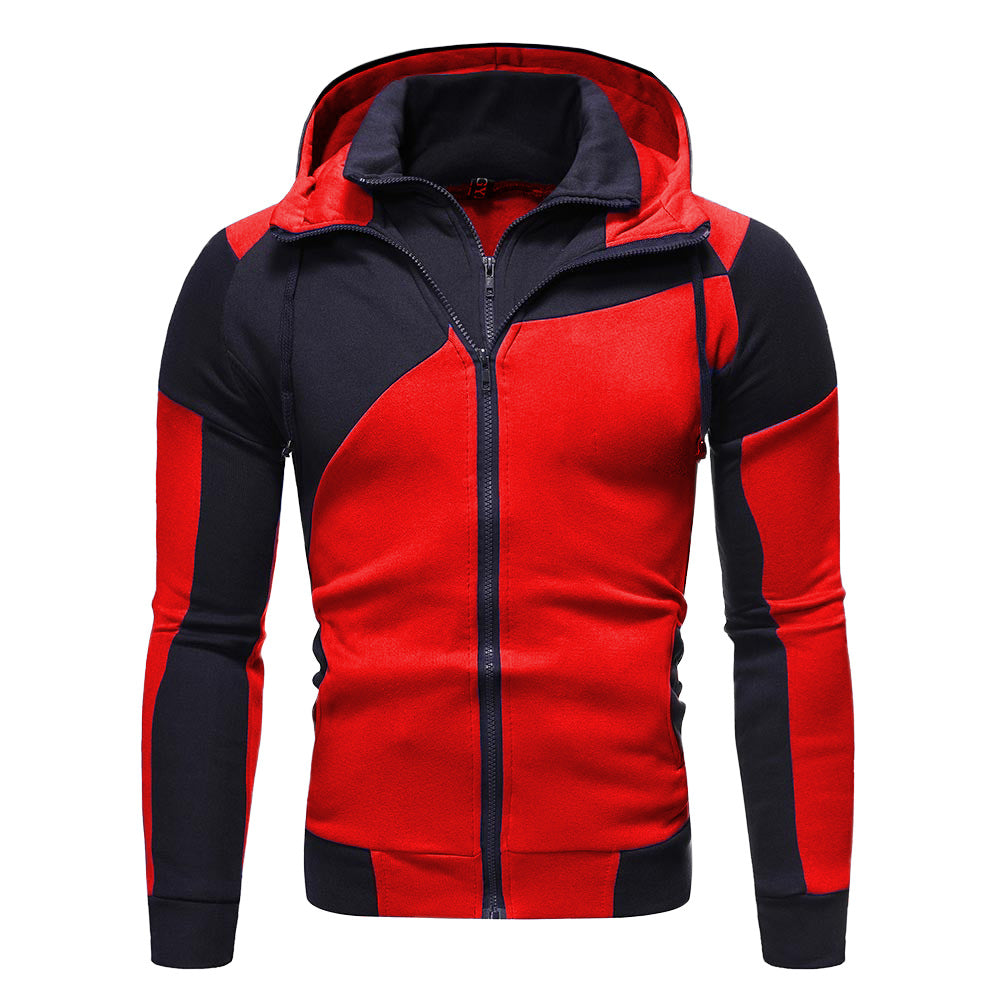 Rhys Hartwell | Colour-Block Zip-Up Hoodie