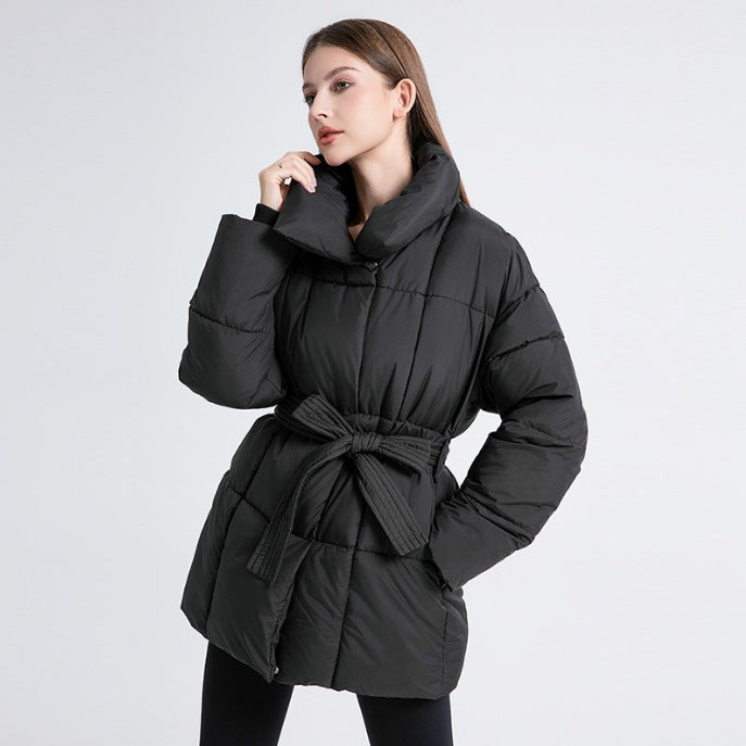 Josephine Marlowe | Belted Puffer Jacket for Women